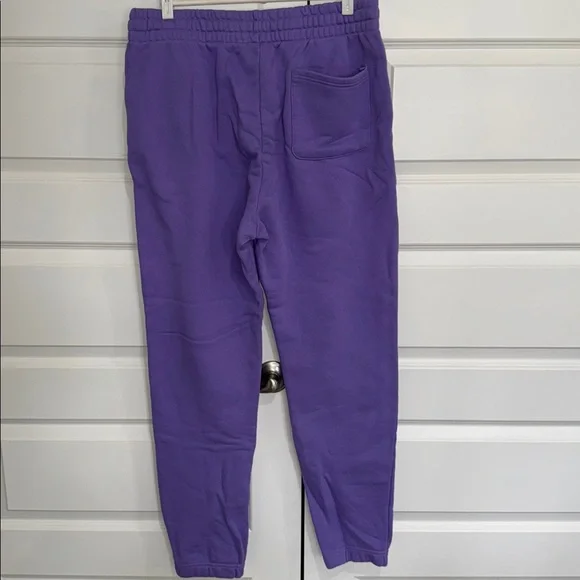 Purple Hoodie and Sweatpants with Embossed Logo - Picture 7 of 8